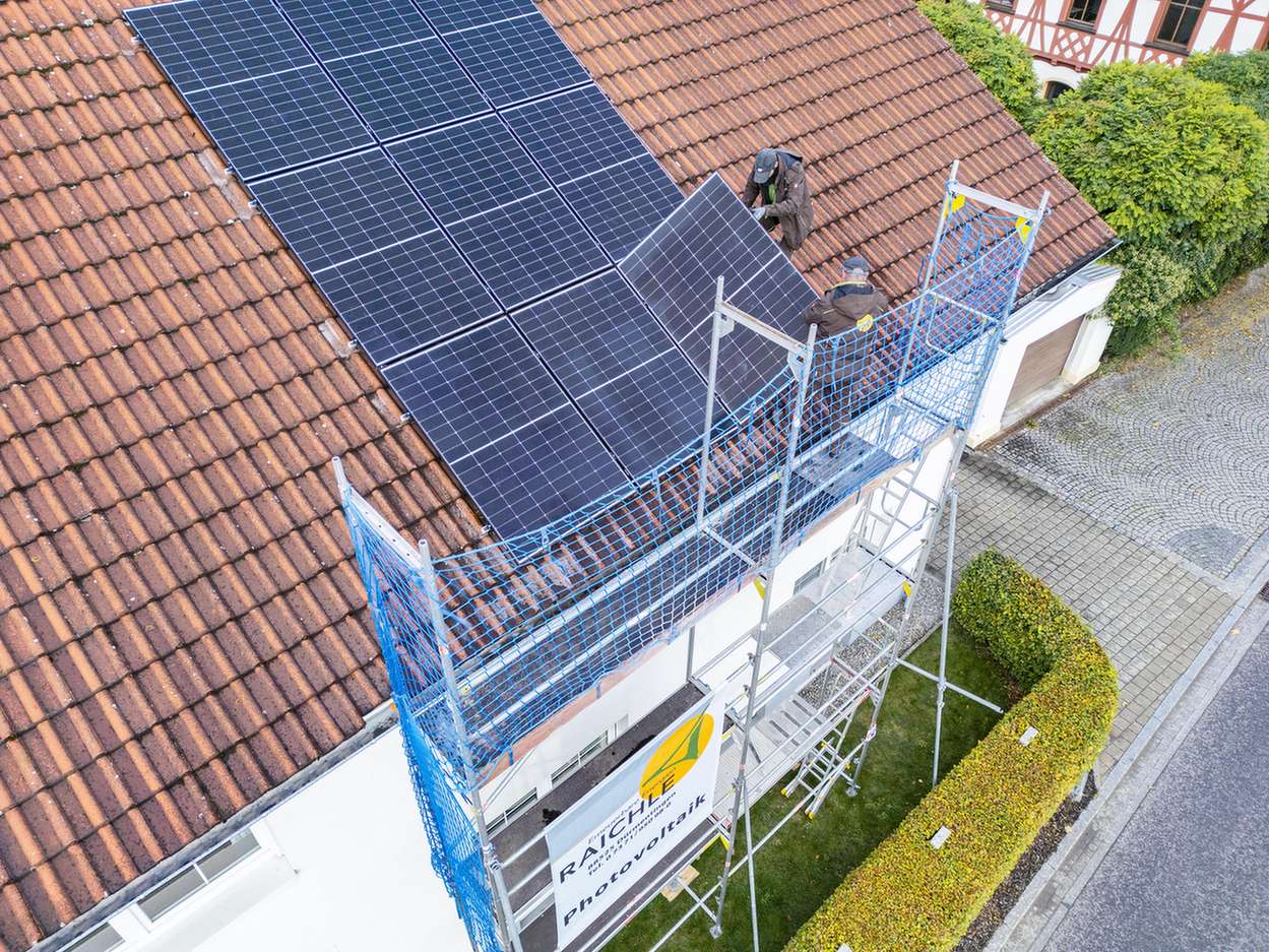 Raichle duermentingen solarinstallation dach